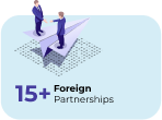 15+ Foreign Partnerships