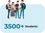 3500+ Students