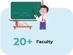 20+ Faculty